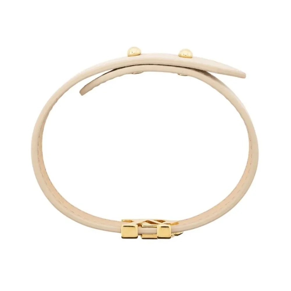 Louis Vuitton Leather LV Iconic Bracelet